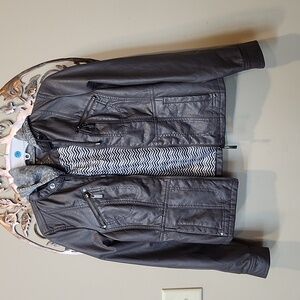 Medium JouJou faux leather jacket